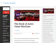 Tablet Screenshot of casino-slots24.com